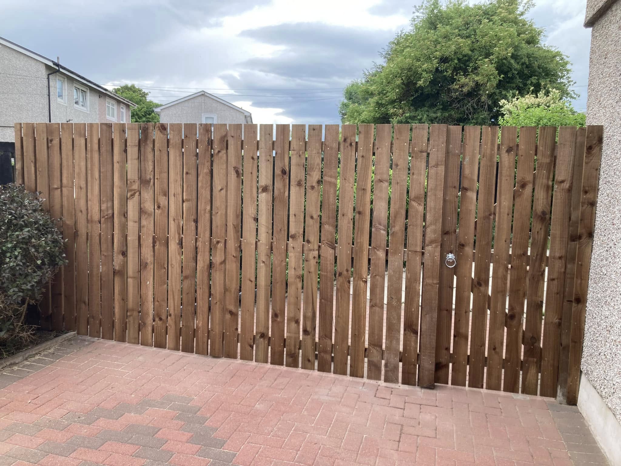 Fence project Hamilton — Carpenter services Lanarkshire